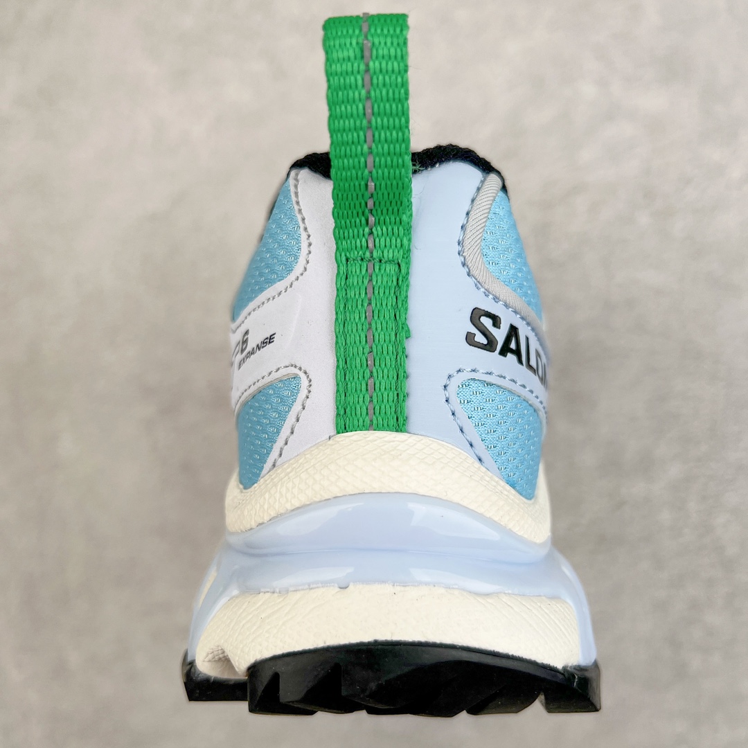 图片[8]-＃绿X/GX 纯原福利 Salomon XT-6 萨洛蒙复古潮流户外机能登山跑鞋 纯原外贸平台特供订单 耗时半年巨作 全套原纸板楦头开发 原厂特供网布配套加持 确保原汁原味 完美呈现版型 原档数据独家私模五层组合大底 男女鞋同步官方开发至46.5 原装Ortholite轻量化鞋垫 中底布带钢印编号 原厂TPU锁扣 进口港宝加持 后跟自然饱满 还原公司包裹性 鞋面以“锯齿”状的包裹系统呈现 在基色底之下加入了各种色点缀 将公司的最新技术和时尚前卫的造型融入耐用的长跑款式中 鞋面由 TPU 薄膜制成 并焊接在高耐磨网眼上 使其既时尚又坚固 由 ACS底盘支撑 可增强稳定性和支撑力 以及由橡胶凸耳 Contragrip外底覆盖的 EVA 缓冲中底 旨在应对崎岖的地形 鞋舌上的彩色Salomon 标签、Quicklace 系统以及鞋头、鞋舌和鞋跟上的附加品牌使细节更加完美 让穿着者可以轻松驾驭户外与通勤下的任何运动生活场景 无缝鞋身户外随意纵横 颜值与脚感兼备 出街通勤 绝对非常吸睛 你值得拥有 尺码：36 36.5 37.5 38 38.5 39 40 40.5 41 42 42.5 43 44 44.5 45 46 46.5 注意：偏小1码-选品中心