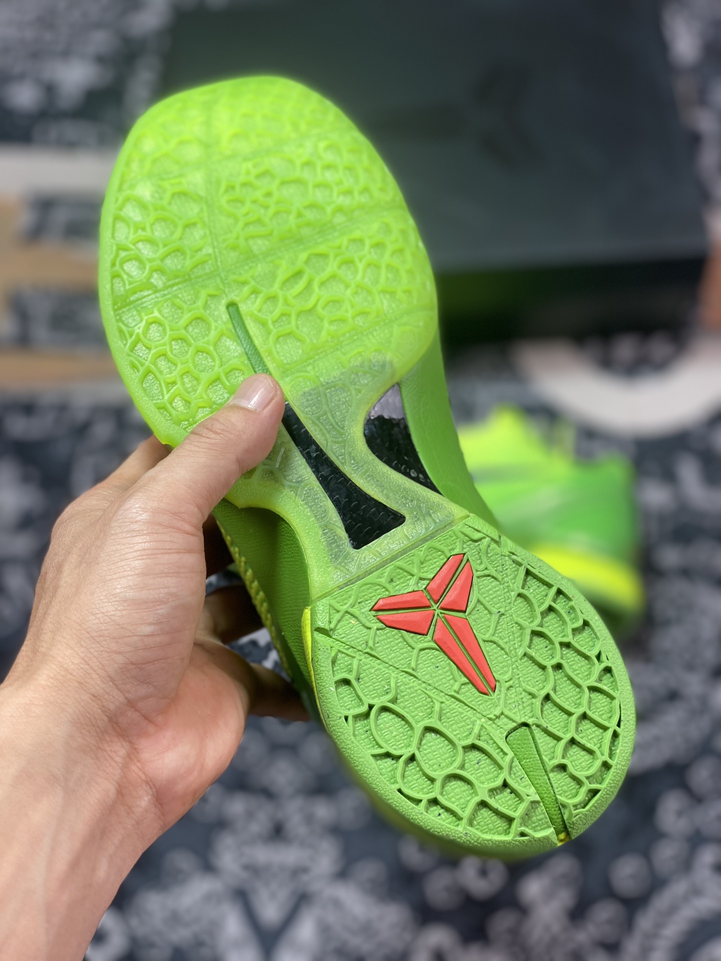 NK ZOOM KOBE 6 Protro ”Green Apple” Pure original production line Kobe's sixth generation Green Hornet