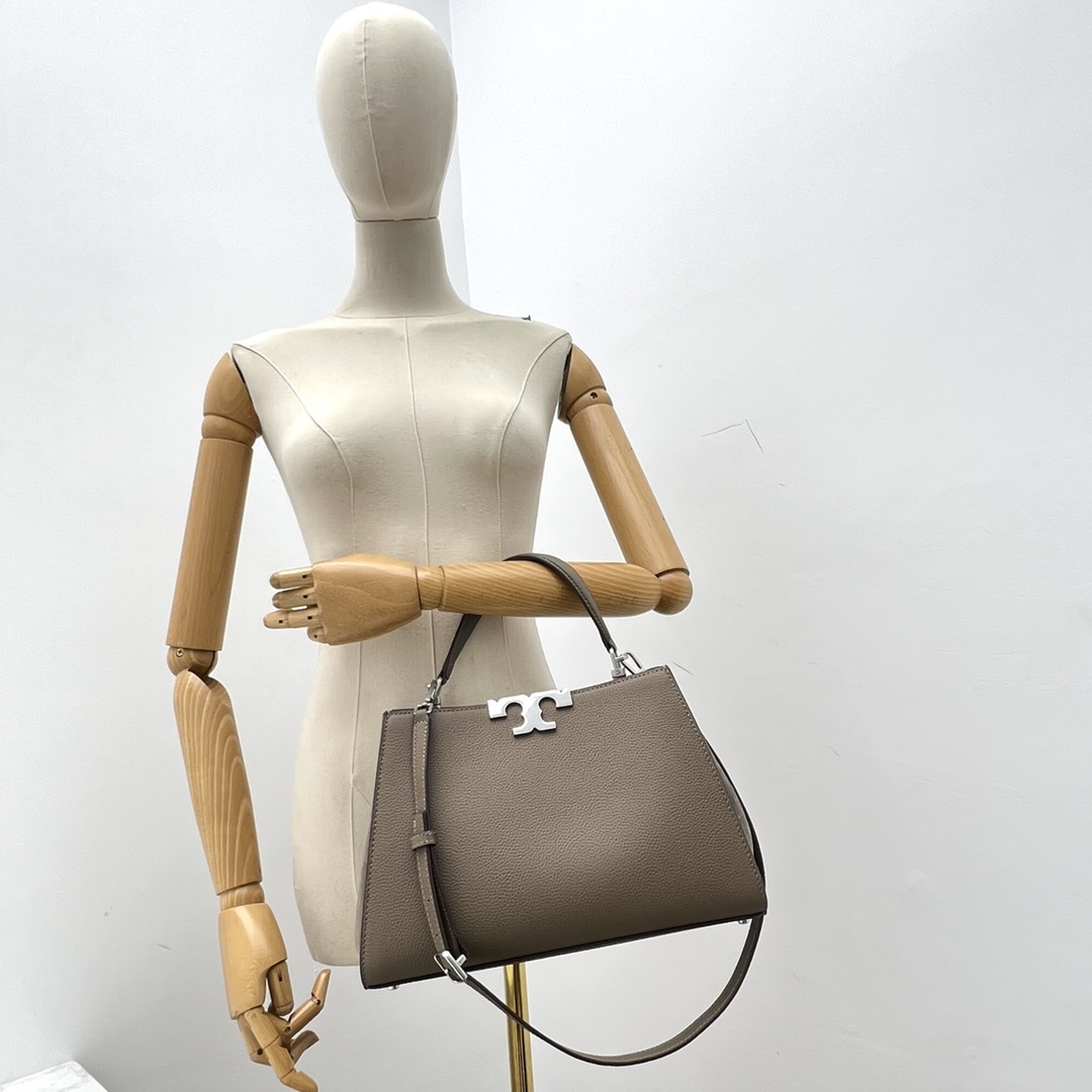 Tory Burch ～Tory Burch全新Eleanor单肩手提包 以简洁线条打造的盒型包袋之上