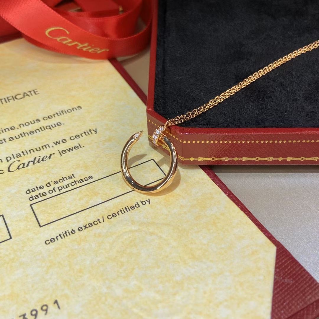Cartier Cartier 卡家 头尾钻钉子锁骨项链