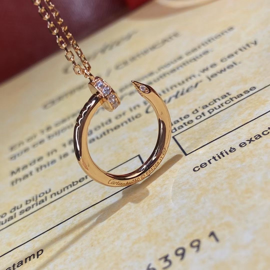 Cartier Cartier 卡家 头尾钻钉子锁骨项链