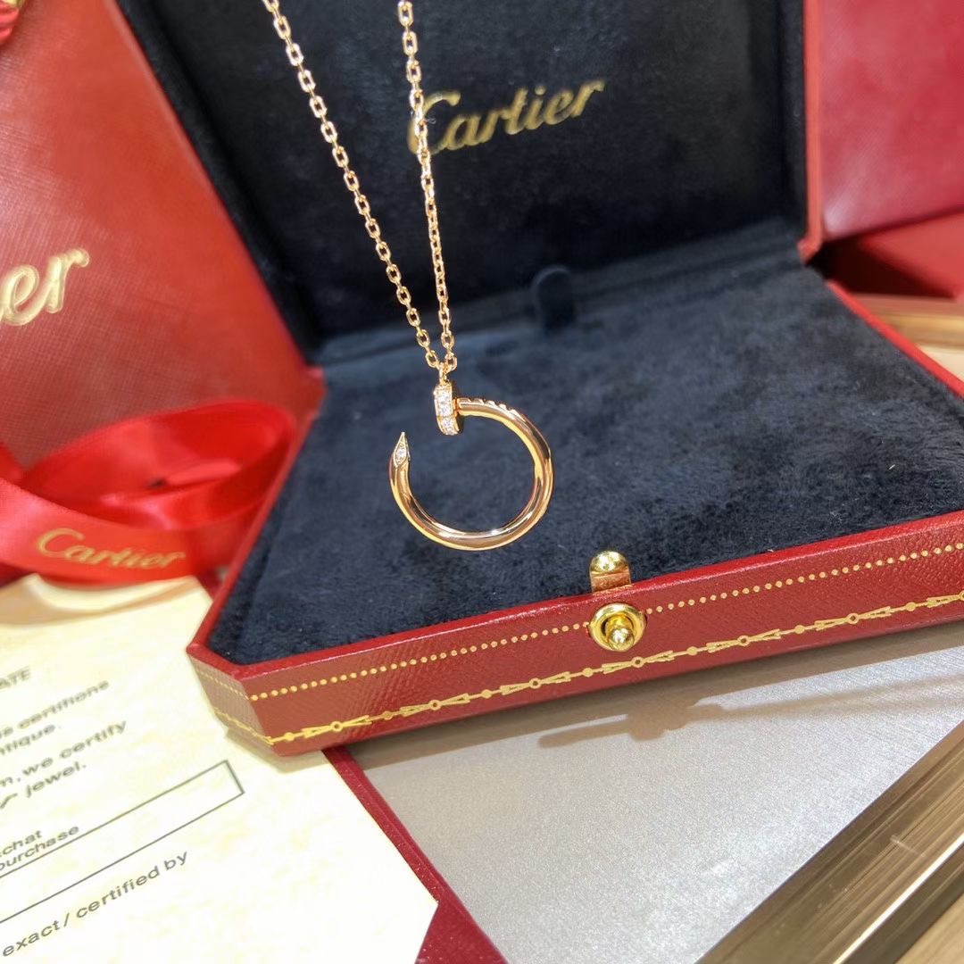 Cartier Cartier 卡家 头尾钻钉子锁骨项链