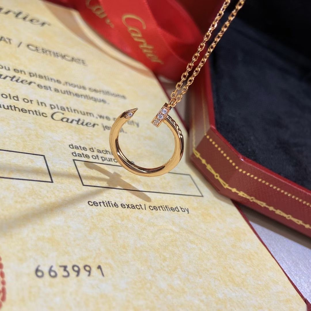 Cartier Cartier 卡家 头尾钻钉子锁骨项链