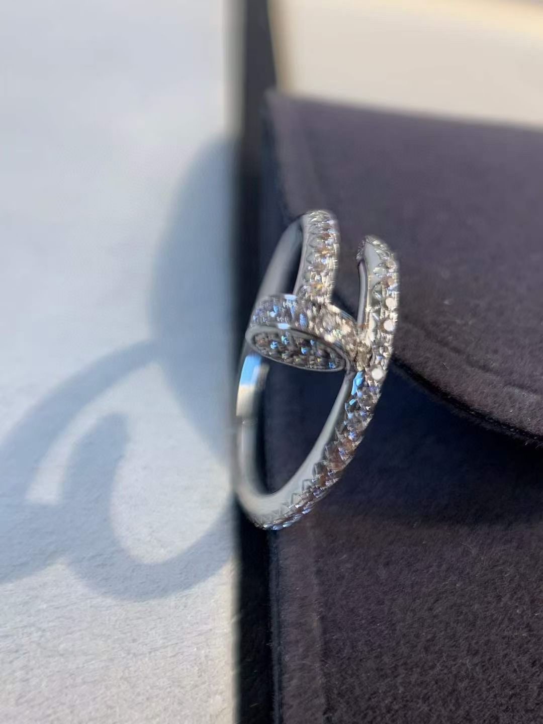 Cartier Cartier 卡地亚 钉子戒指 满钻款