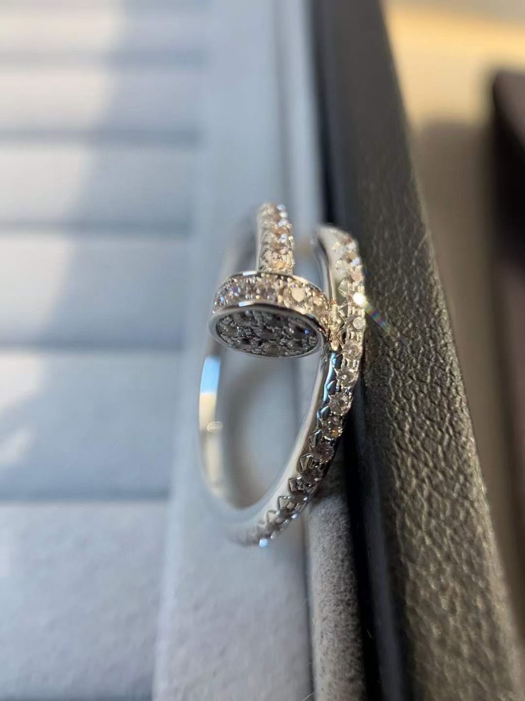 Cartier Cartier 卡地亚 钉子戒指 满钻款