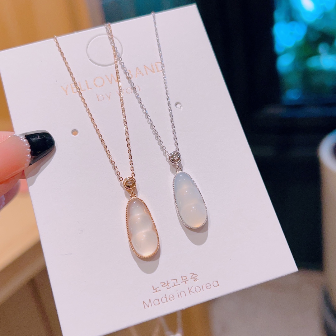 High Polish Silver Necklace Ultra Minimal Self-love Silver