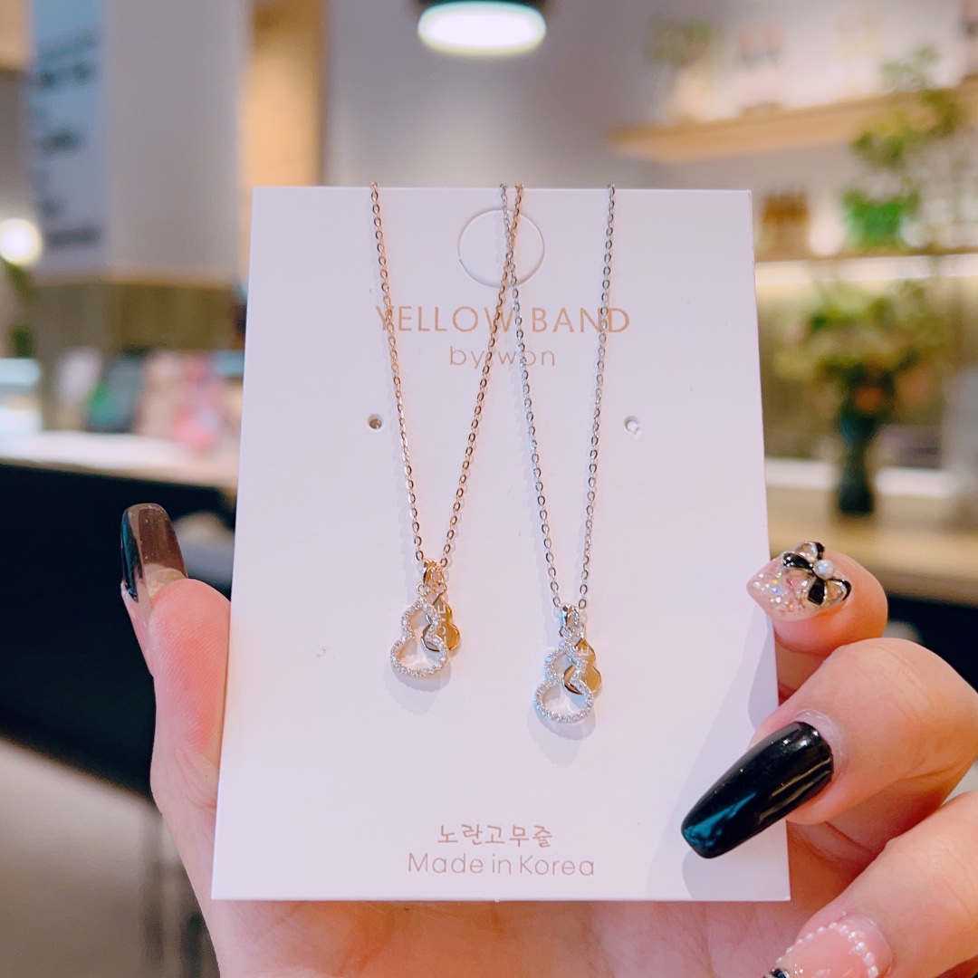 幻想的純銀ネックレスゴールド 春節