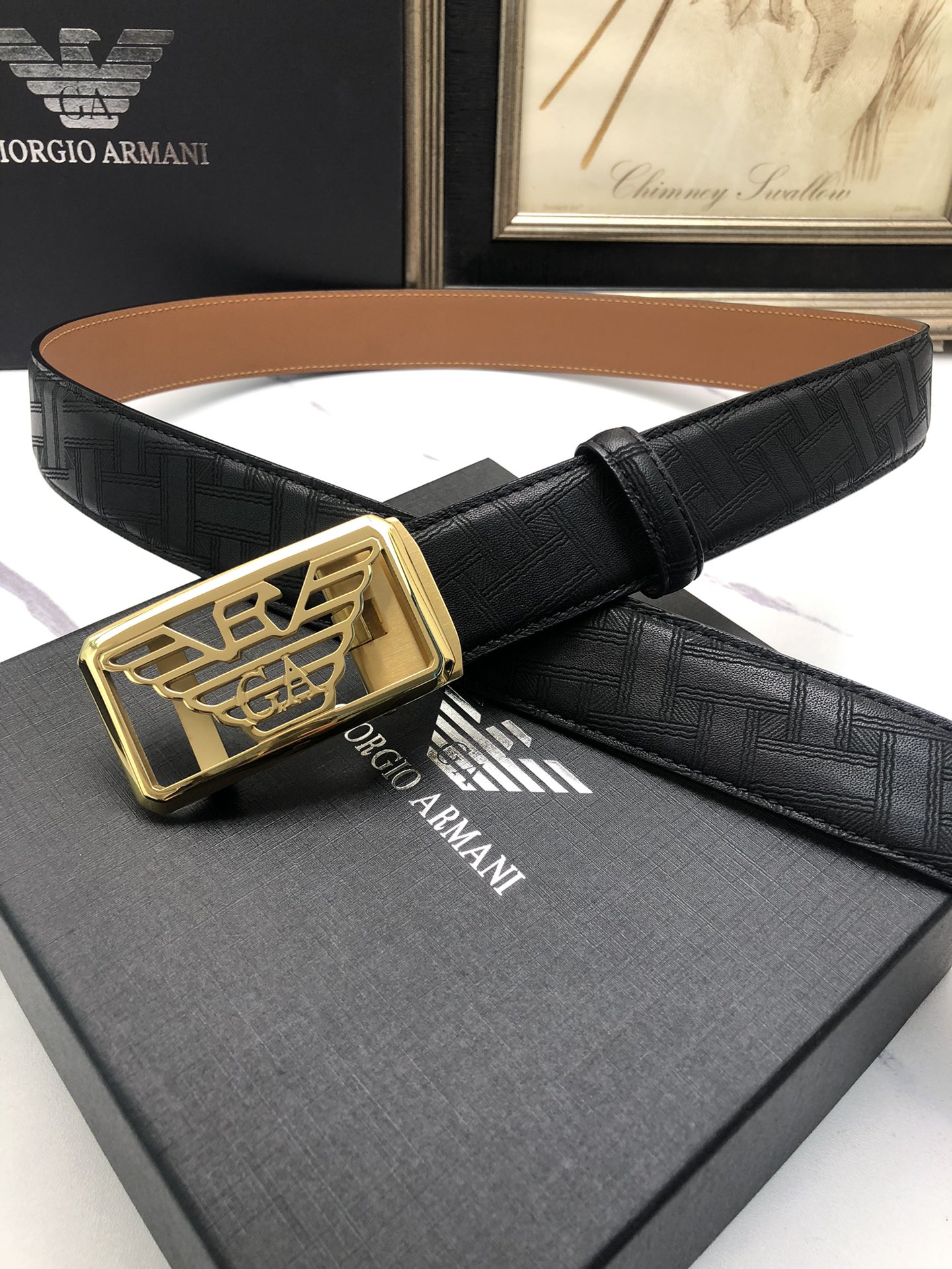 Italian Factory’s Tailorable Automatic Cattle-Skin Belt with Automatic Button - 图片 4