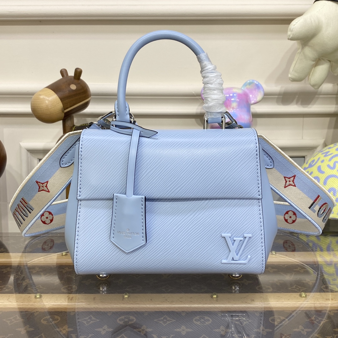 Louis Vuitton LV Cluny Bags Handbags Beige Black Blue Brown Green Sky White Epi Resin Mini M58931