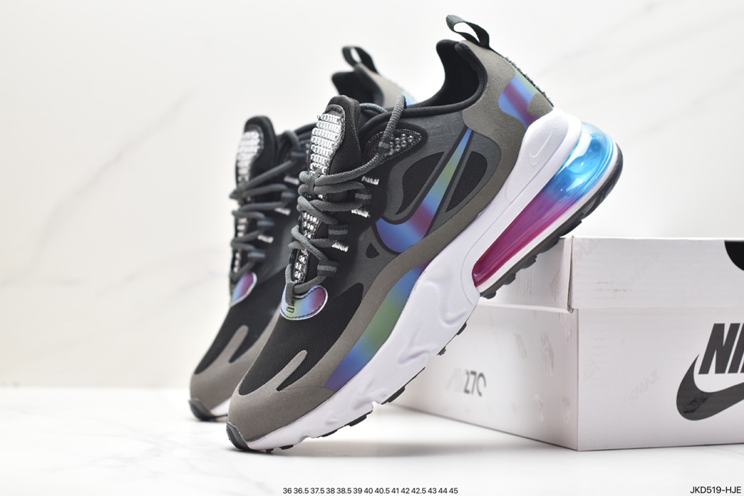 Nike Air Max 270 React QP ”White/Light Blue” 270 Rhea Racing Running Shoes CQ4805-146