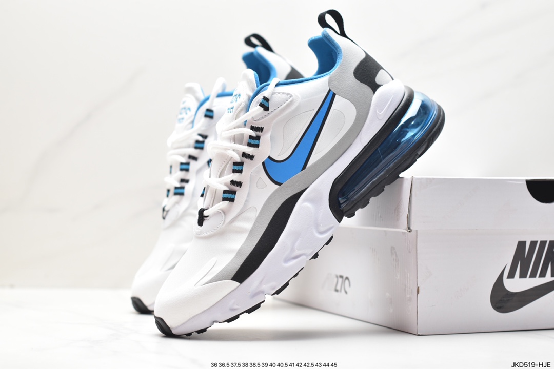 Nike Air Max 270 React QP ”White/Light Blue” 270 Rhea Racing Running Shoes CQ4805-146