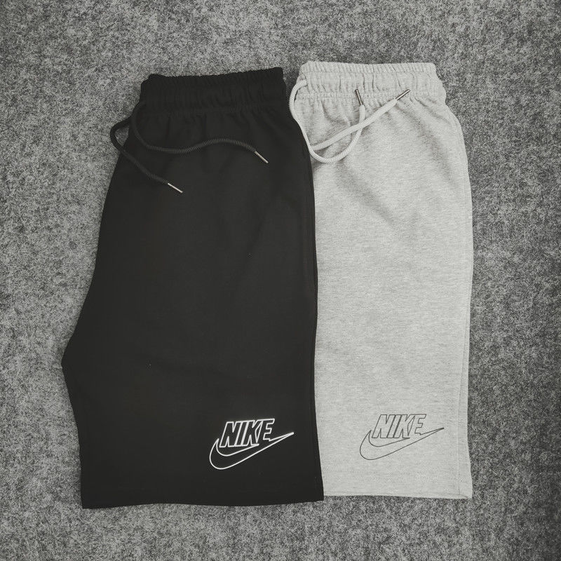 Nike Shop
 Clothing Shorts Highest Product Quality
 Black Grey Openwork Unisex Cotton Knitting Fashion