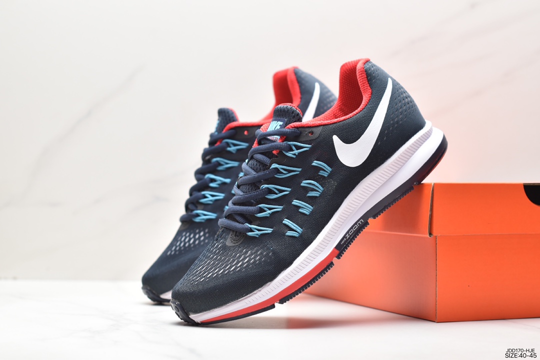 耐克Nike Air Zoom Pegasus 33 登月33代经典回归 休闲慢跑运动鞋 831352-001