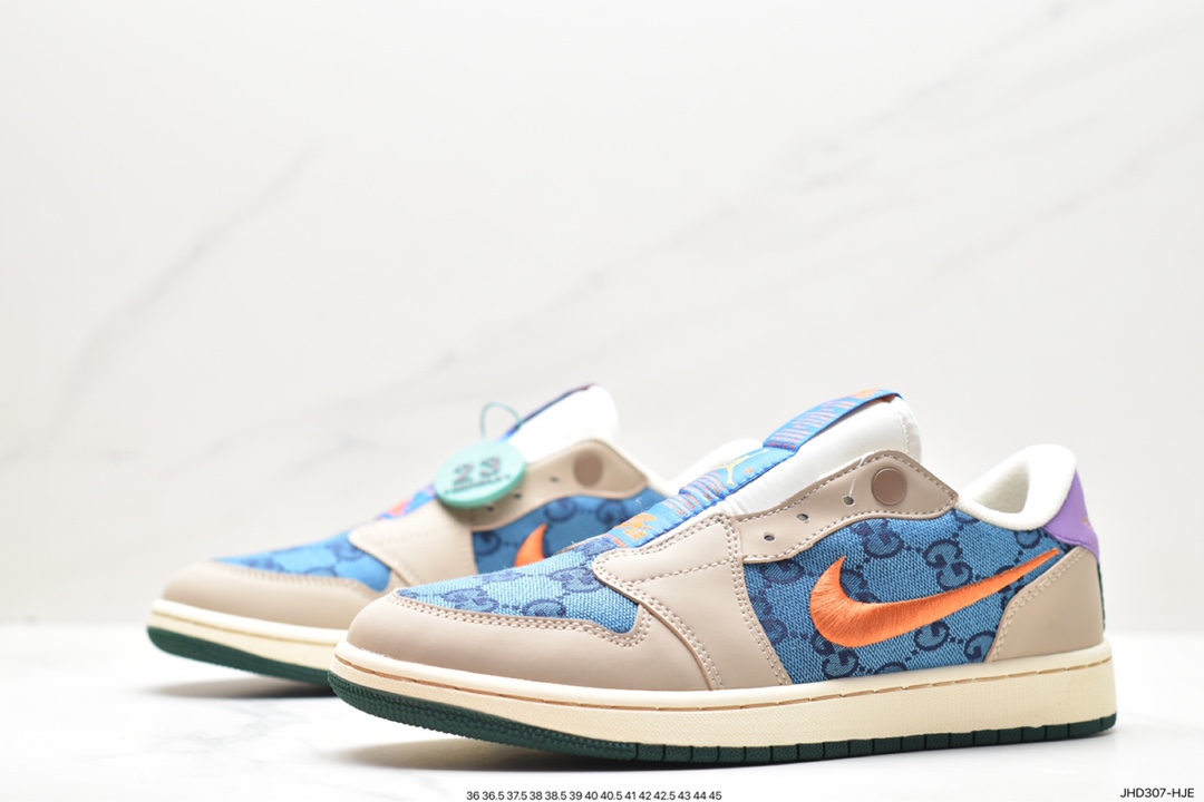 Nike Air Jordan 1 Retro Low Slip”Black Toe“迈克尔·乔丹aj1低帮板鞋 AV3918-708