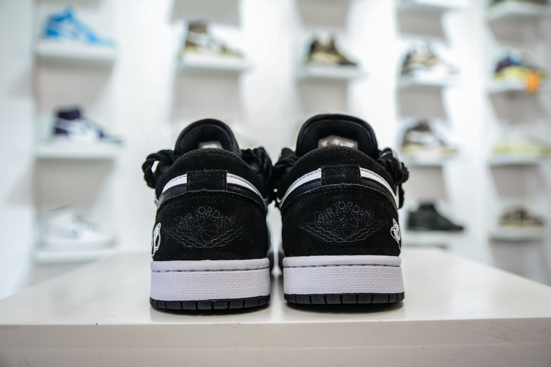 R Air Jordan AJ1 Low 解构绑带低帮系列 鞋带