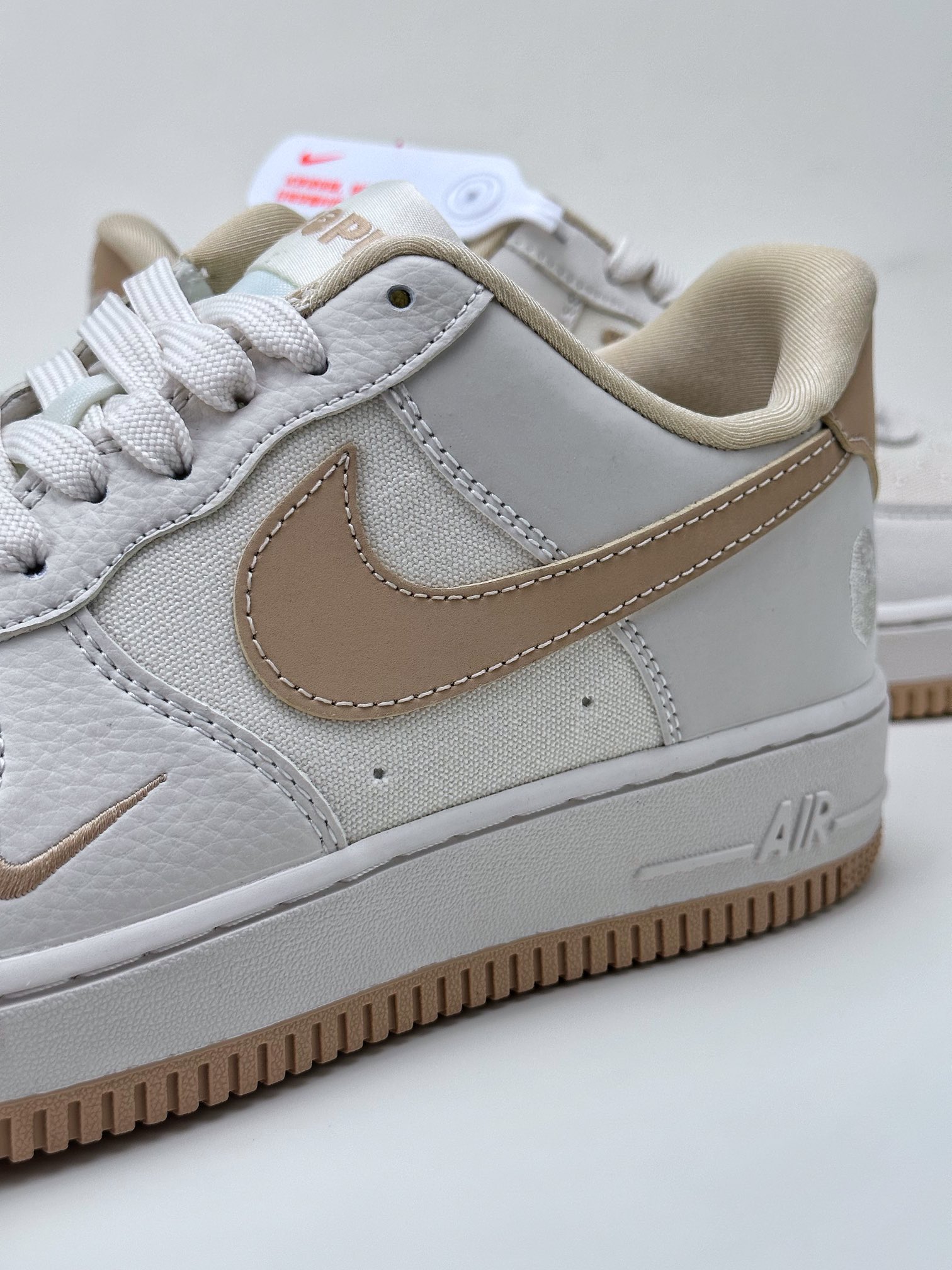 240 Nike Air Force 1 Low 07 BAPE拼接白米黄 BS9055-747