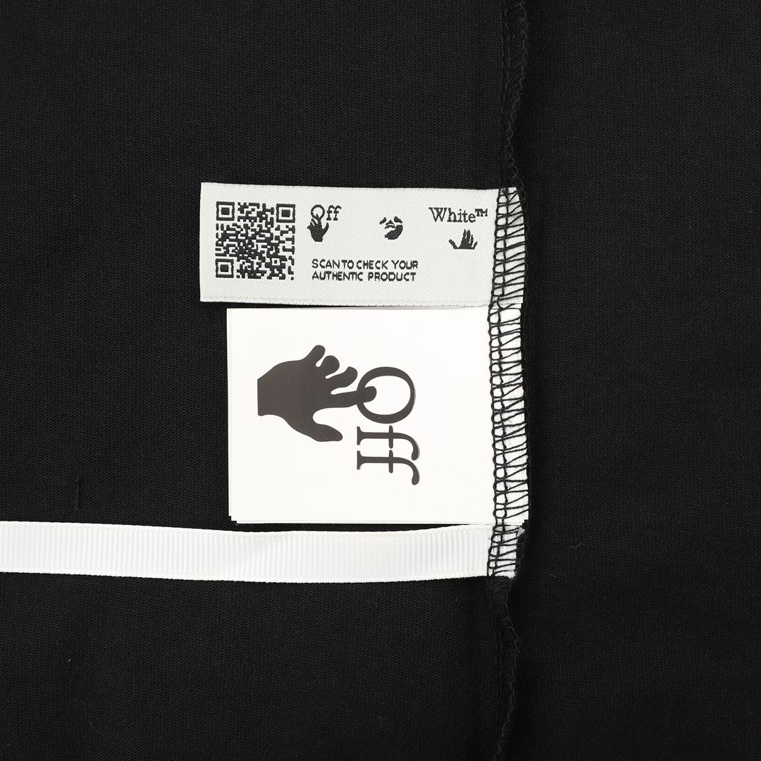 180 OFF WHITE C/O VIRGIL 宗教油画箭头印花短袖T恤
