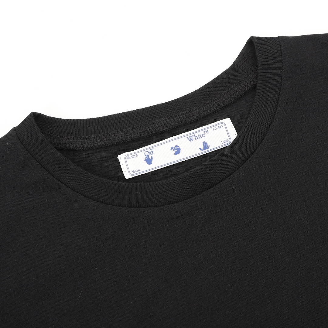 180 OFF WHITE C/O VIRGIL 宗教油画箭头印花短袖T恤
