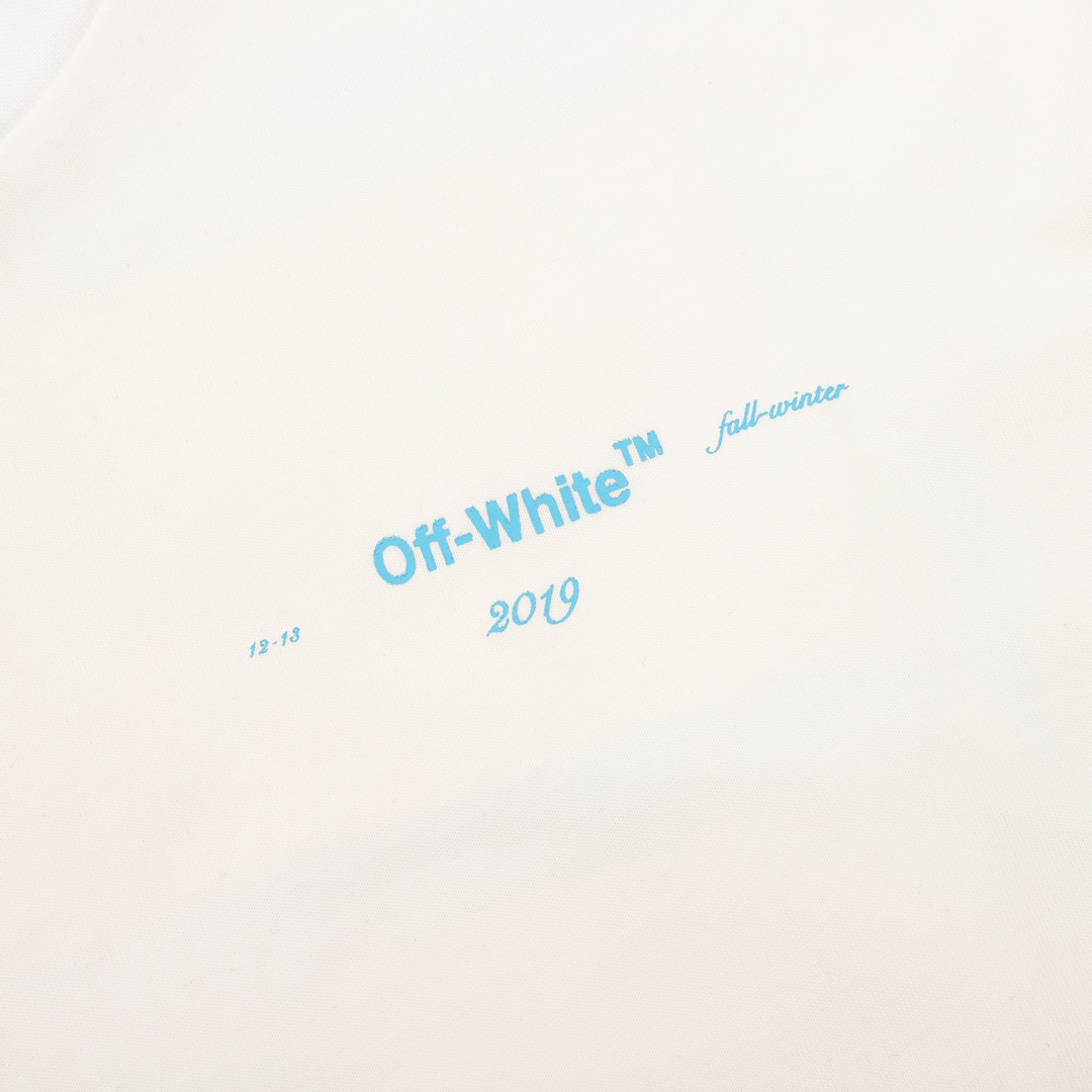 180 OFFWhite彩虹渐变箭头短袖T恤