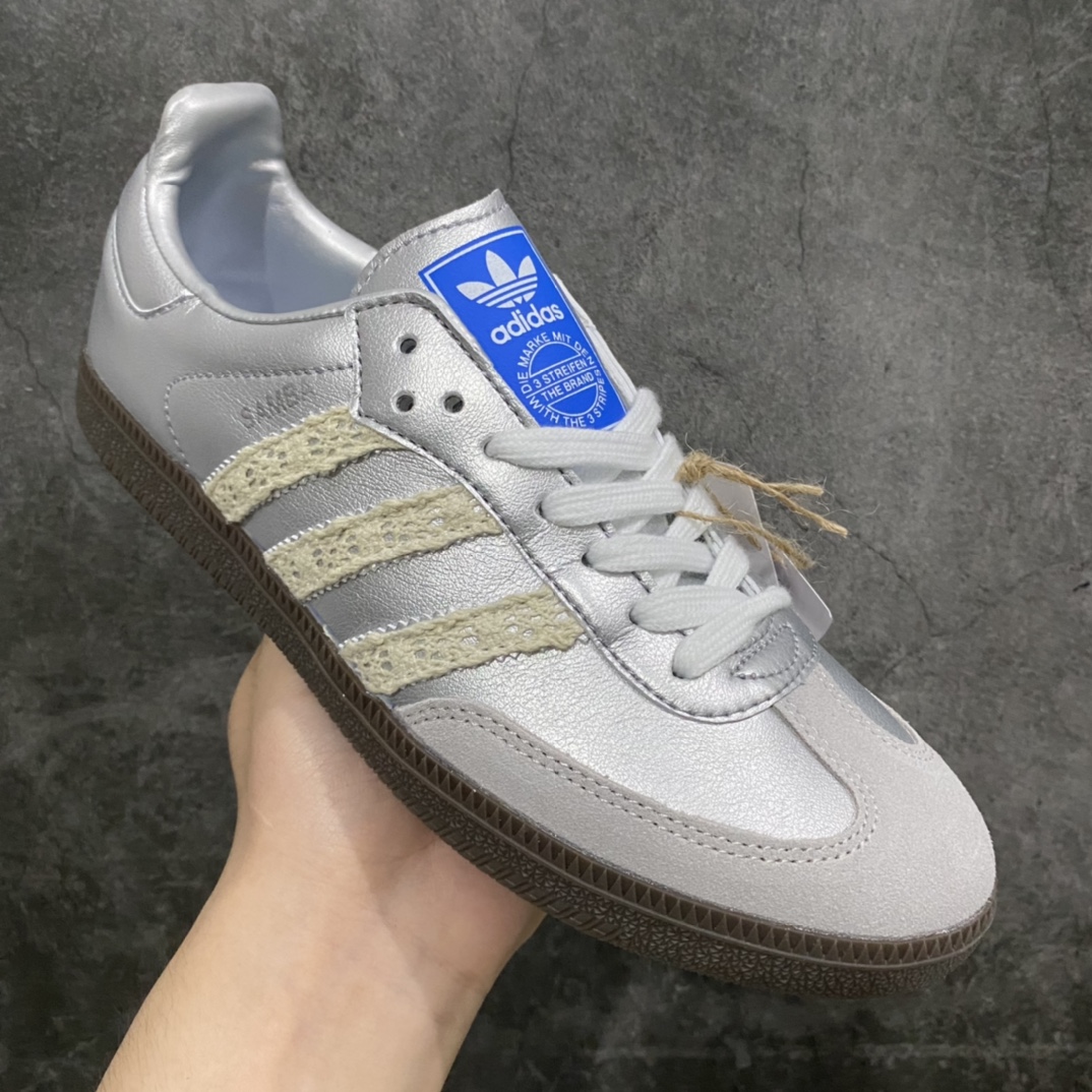 Adidas Originals Samba Vegan OG ”SPD” Samba series gentleman German training football style all-match low-top casual sports shoes