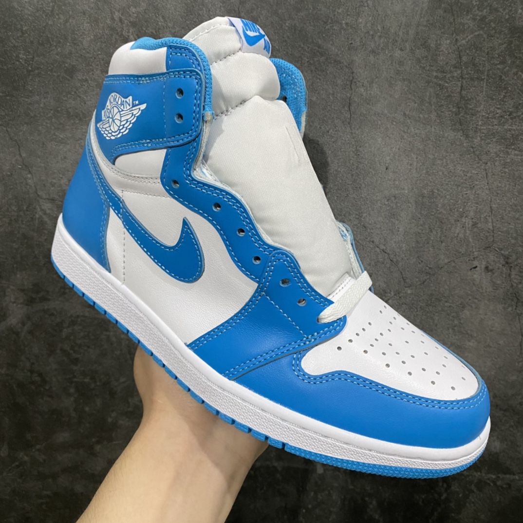 【外贸纯原】Air Jordan High Retro UNC AJ1 高帮北卡蓝 555088-117