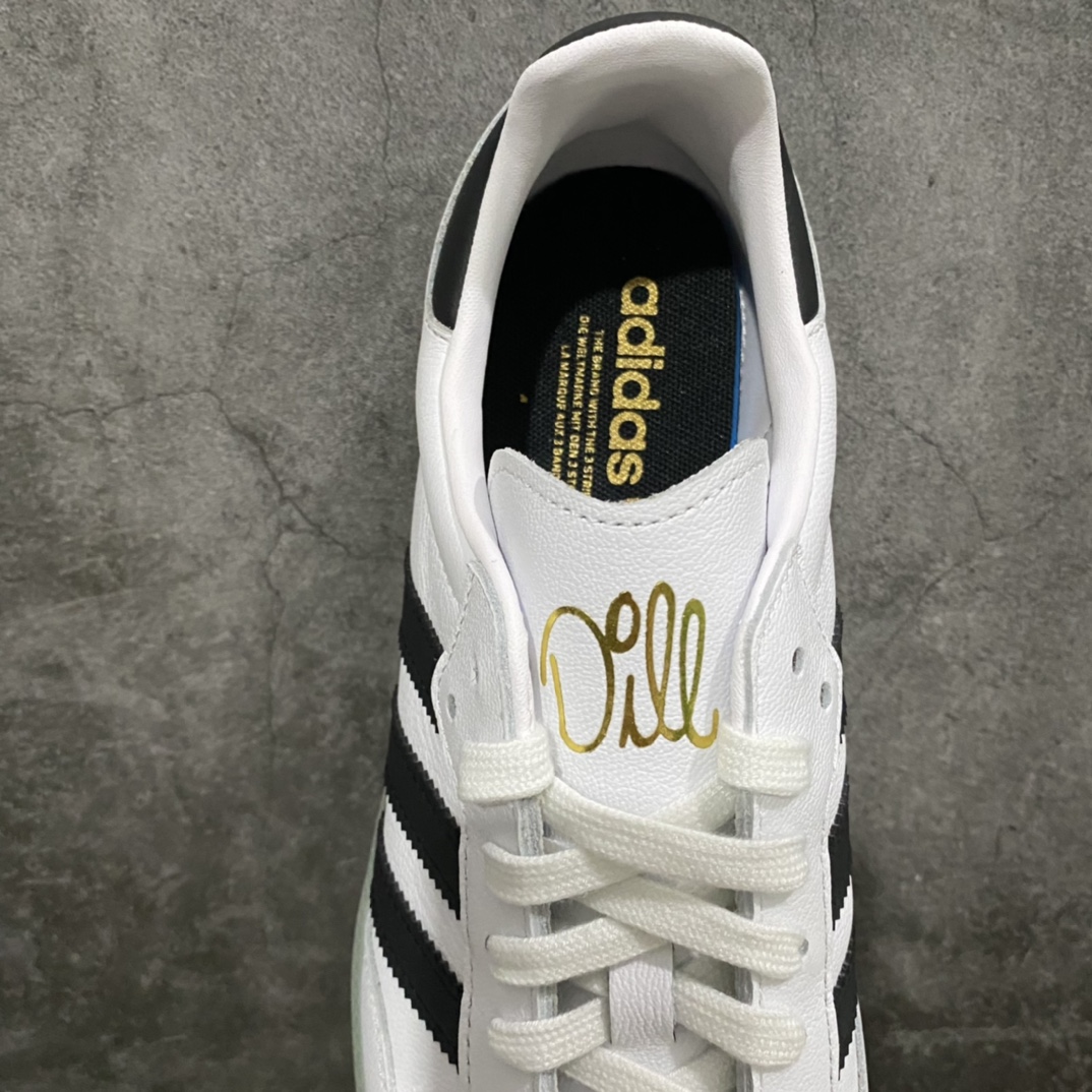 Pure original Adidas Samba X Dill Adidas clover casual sneakers Samba training shoes white and black GZ4730