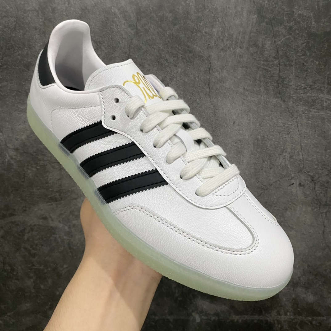 Pure original Adidas Samba X Dill Adidas clover casual sneakers Samba training shoes white and black GZ4730