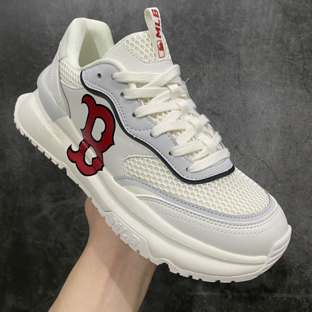 Pure original New York Yankees x MLB Chunky Runner Liner Liner series low-top thick-soled daddy style casual sports jogging shoes