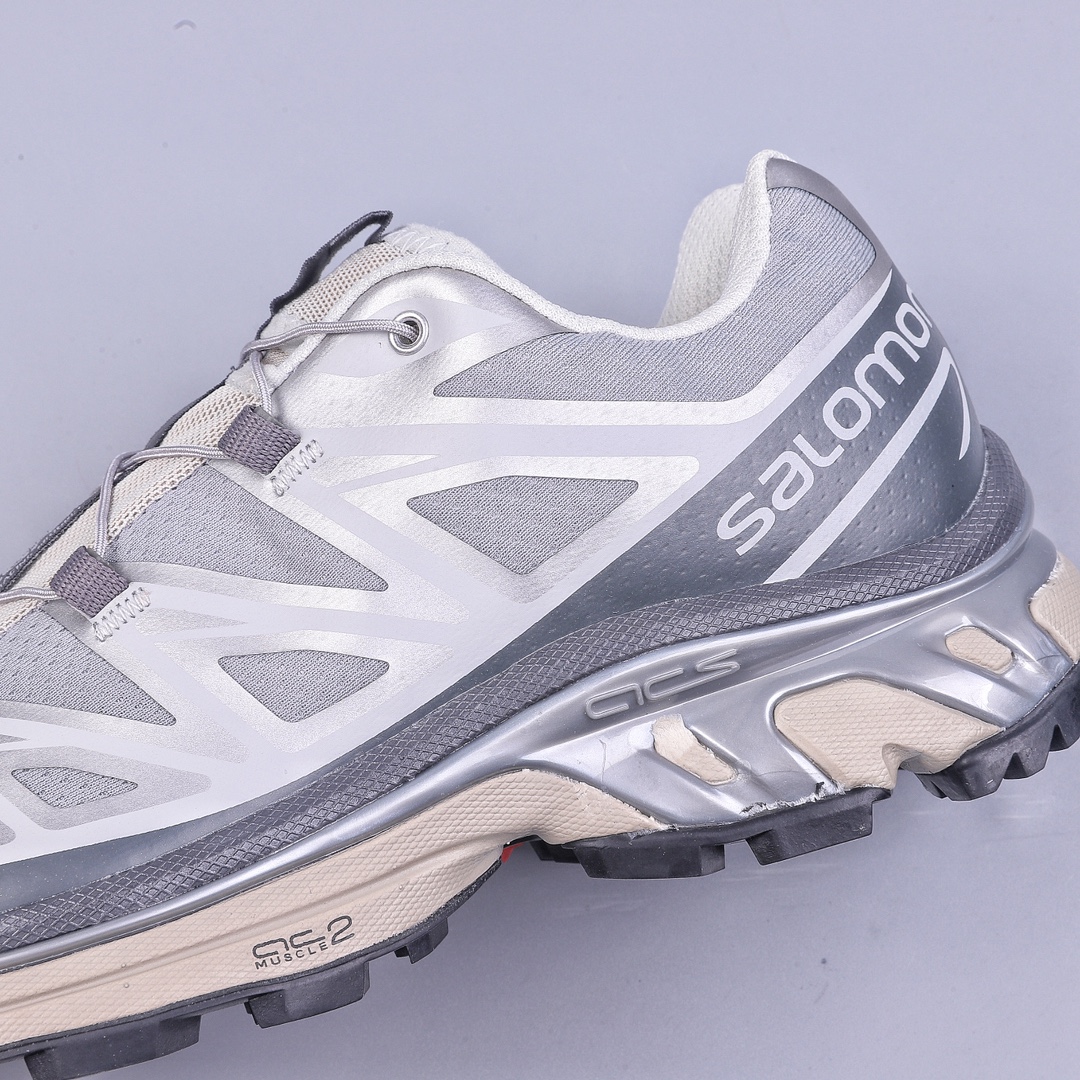 Green X Salomon Salomon XT-6 Pure Original Salomon Retro Functional Trendy Casual Running Shoes 417169-33