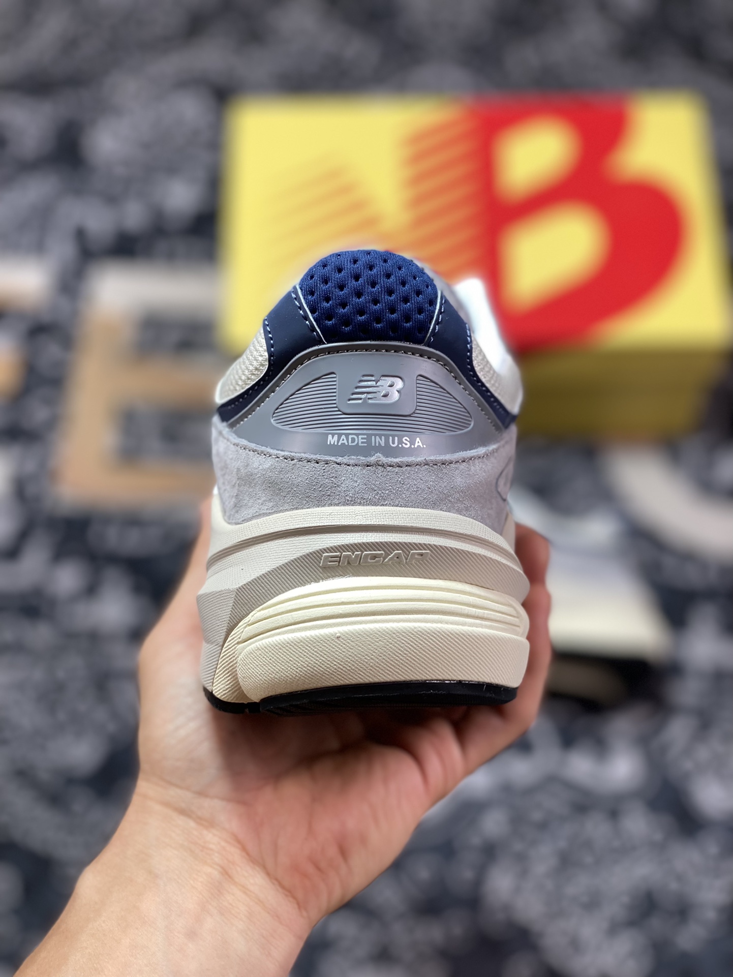 260 新百伦New Balance in USA M990V6六代系列美产跑步鞋“元祖灰海军蓝氧化”U990TC6