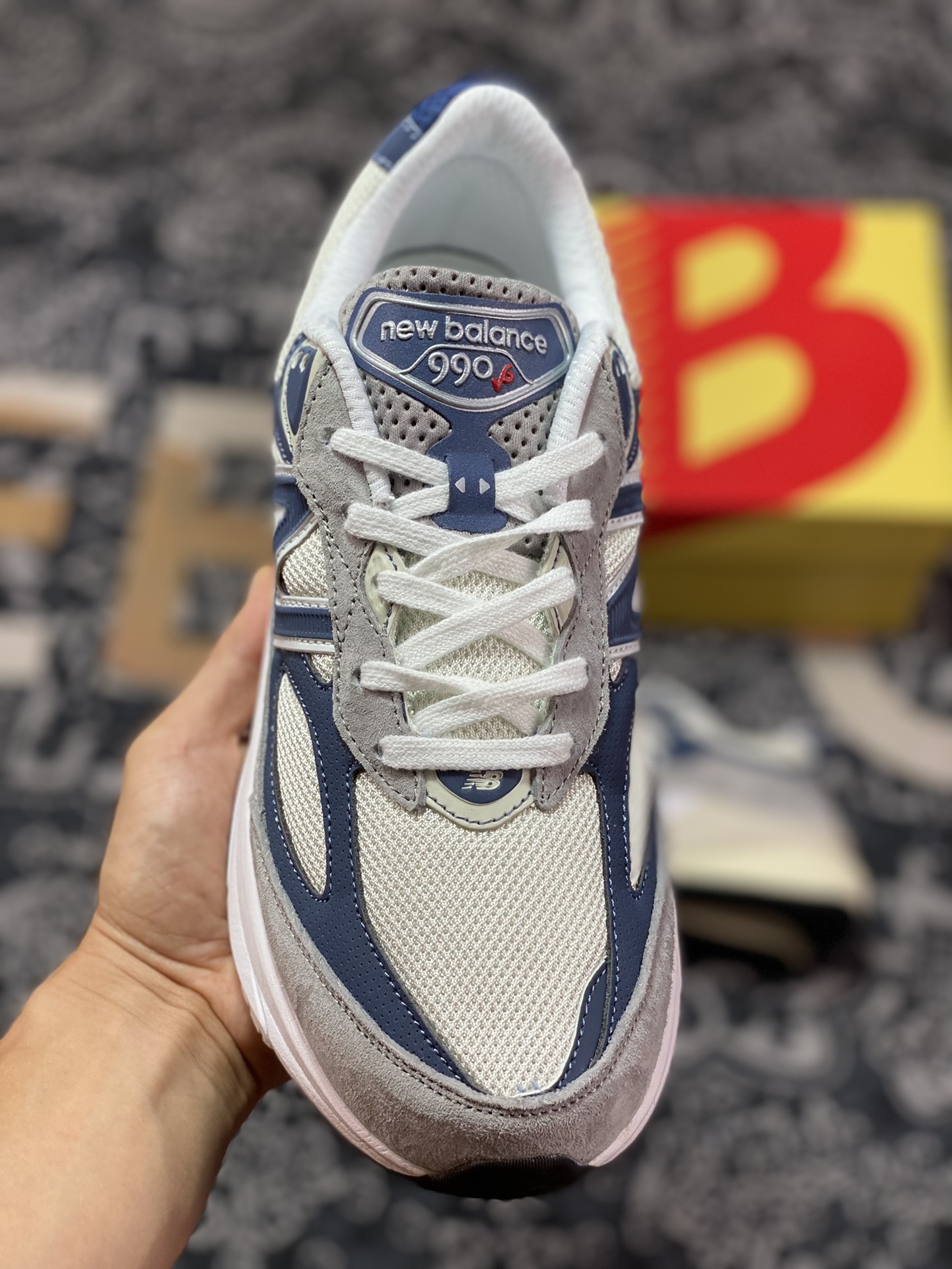 260 新百伦New Balance in USA M990V6六代系列美产跑步鞋“元祖灰海军蓝氧化”U990TC6