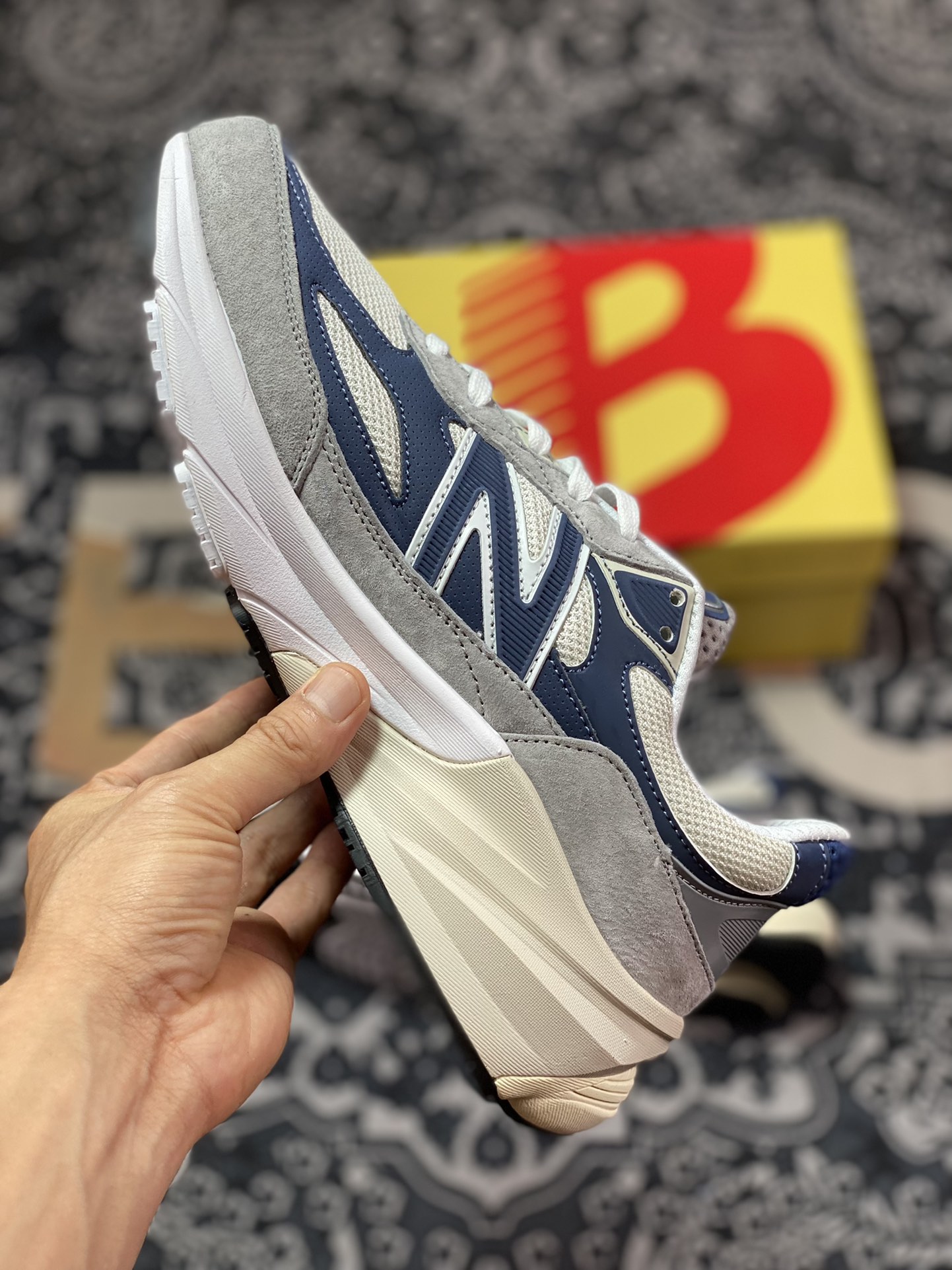 260 新百伦New Balance in USA M990V6六代系列美产跑步鞋“元祖灰海军蓝氧化”U990TC6