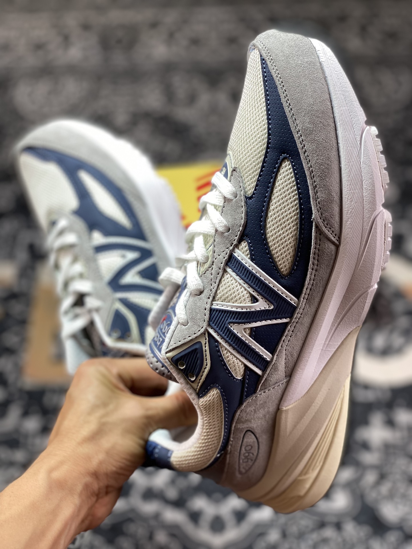 260 新百伦New Balance in USA M990V6六代系列美产跑步鞋“元祖灰海军蓝氧化”U990TC6