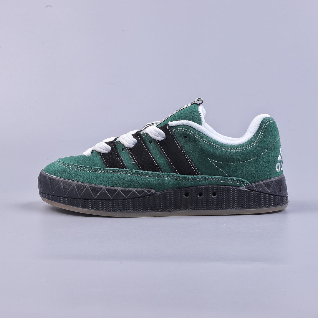 160 Adidas Adimatic Low 马蒂奇系列低帮 复古鲨鱼面包鞋运动休闲滑板板鞋 IE2164