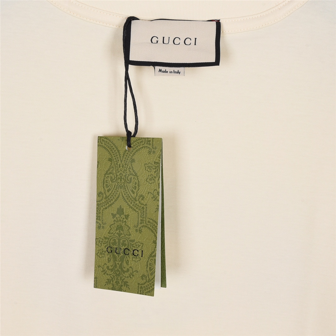 GUCCI 古驰 创星说系列动物印花短袖