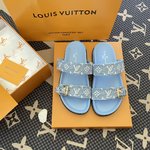 Louis Vuitton Fashion
 Shoes Slippers Fabric Rubber Sheepskin