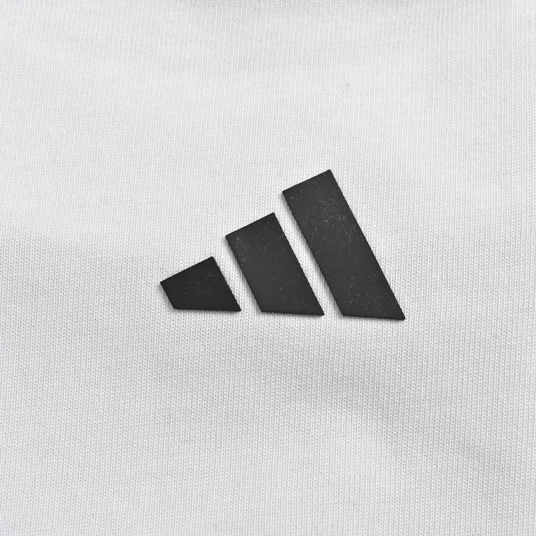 Balenciaga & Adidas 23ss 联名印花logo背心 字母印花圆领宽松OS短袖T恤