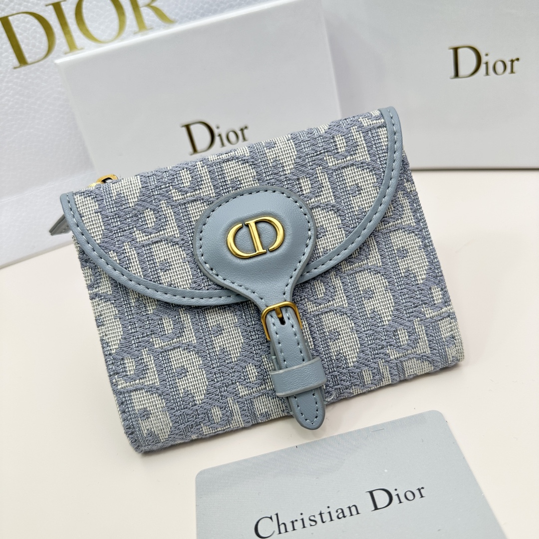 Dior Wallet Sale Outlet Online
 Black Grey Cowhide