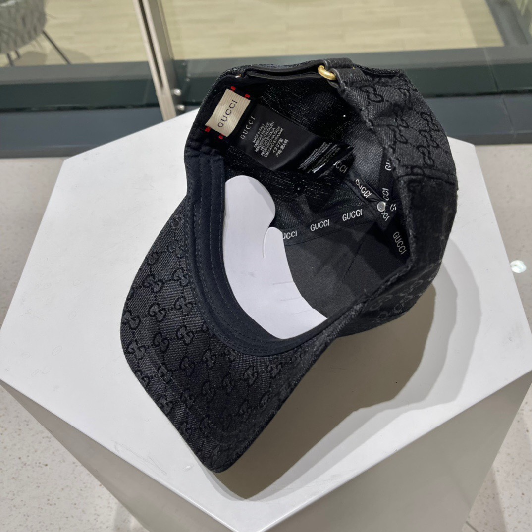  GUCCI古奇 20223专柜新款简约刺绣款棒球帽，很潮！休闲运动款，经典制作，超级好搭衣服！