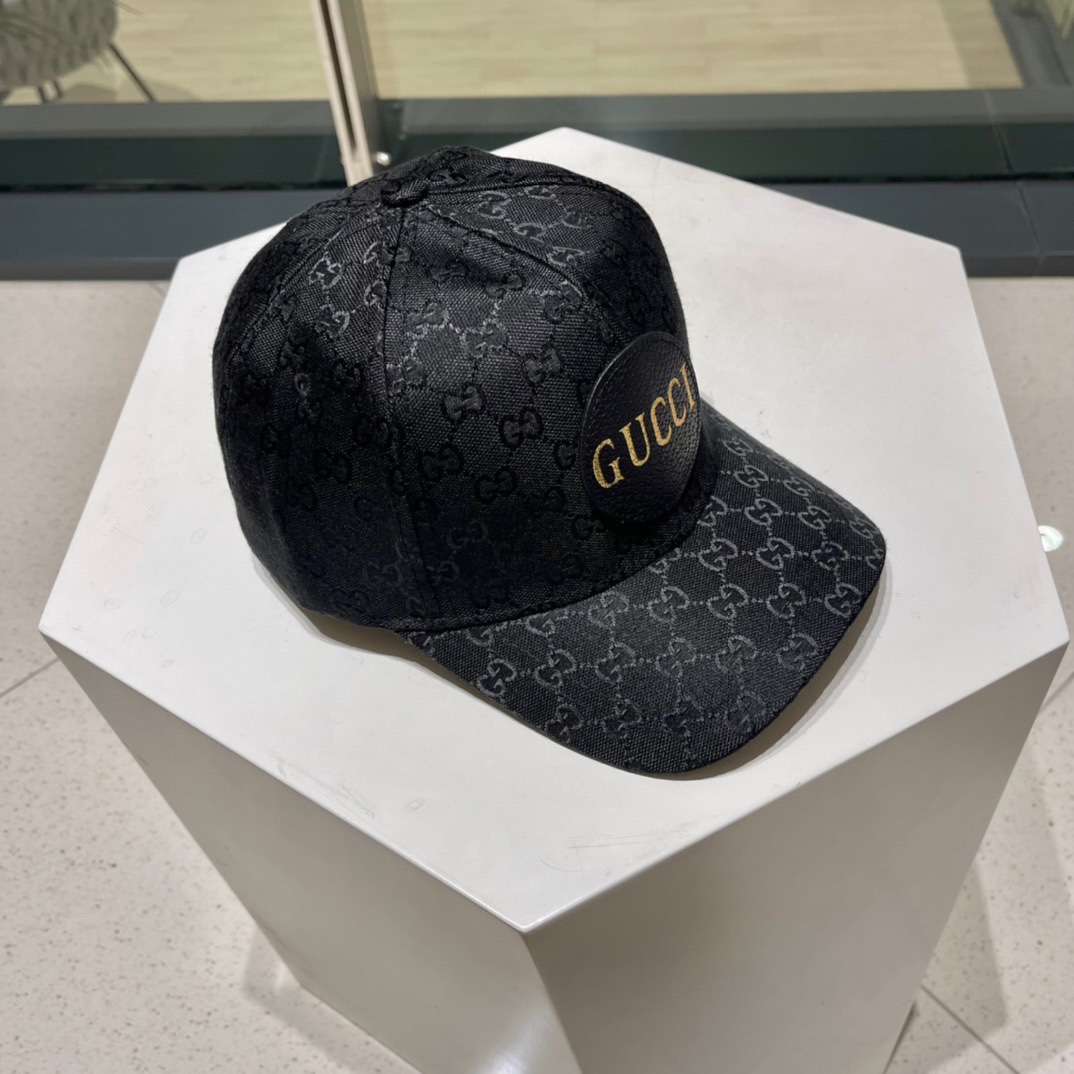  GUCCI古奇 20223专柜新款简约刺绣款棒球帽，很潮！休闲运动款，经典制作，超级好搭衣服！