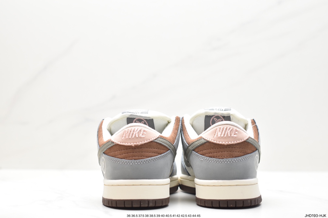 Yuto Horigome x Nk SB Dunk Low 联名款 “灰白羽毛 SB低帮休闲运动滑板板鞋 FQ1180-001