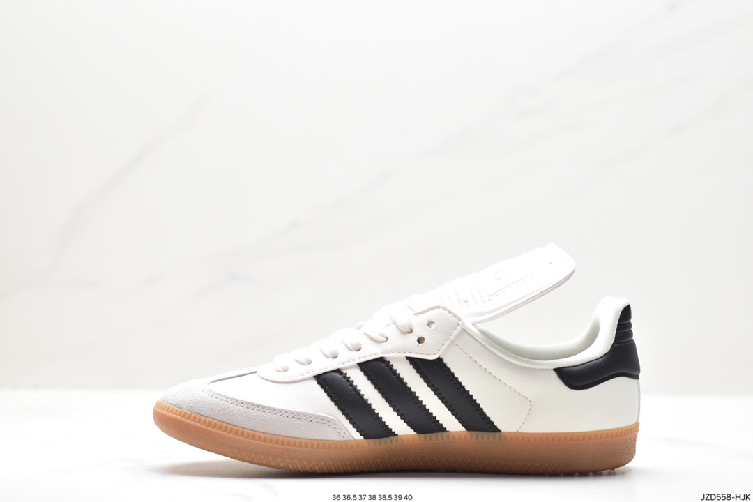 Adidas Originals Bermuda suede non-slip wear-resistant lightweight low-top sneakers GY7386