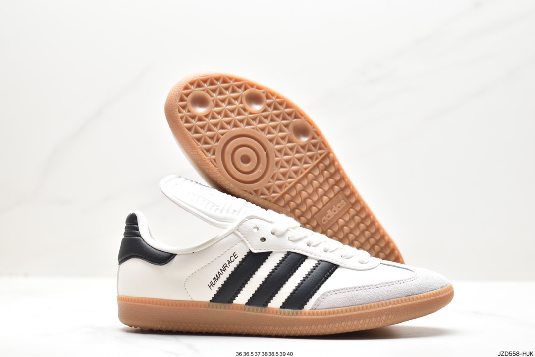 Adidas Originals Bermuda suede non-slip wear-resistant lightweight low-top sneakers GY7386