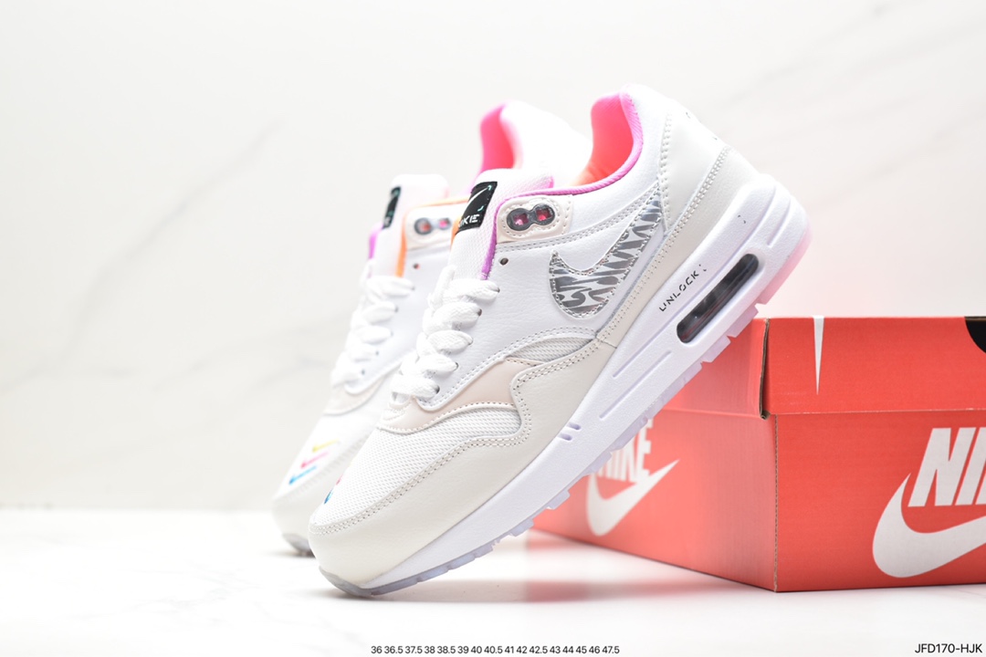 Nike Air Max 1 OG first generation retro air cushion all-match casual sports jogging shoes FN0608-101