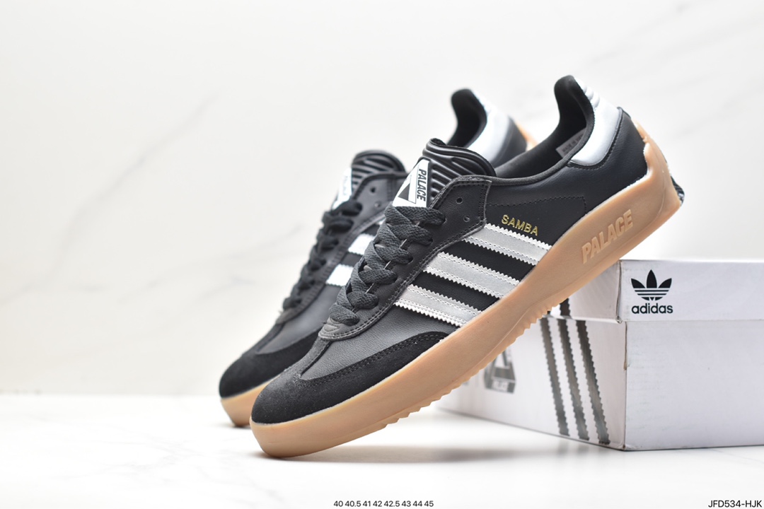 PALACE xadidas originals Samba Puig trendy casual lightweight wear-resistant non-slip low-top shoes HQ6100