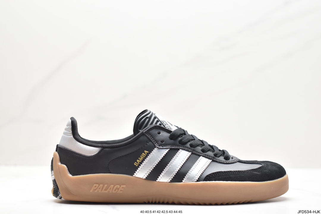 PALACE xadidas originals Samba Puig trendy casual lightweight wear-resistant non-slip low-top shoes HQ6100