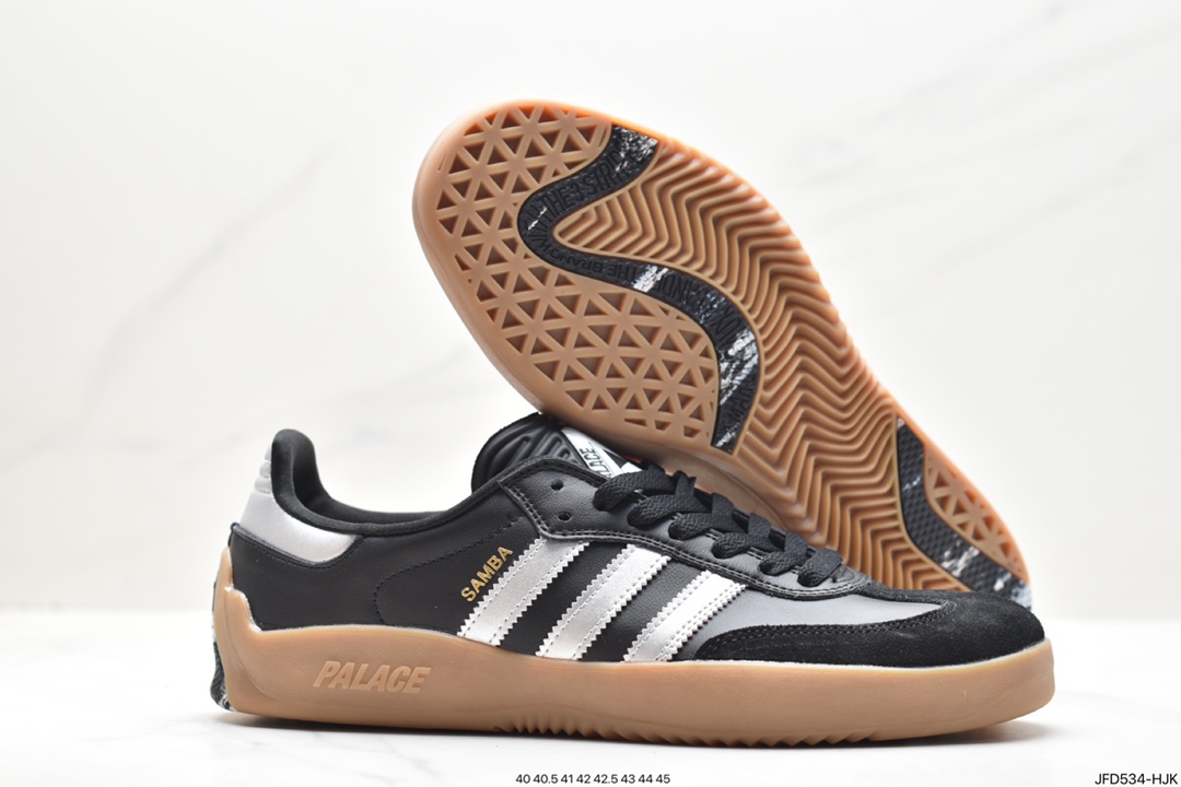 PALACE xadidas originals Samba Puig trendy casual lightweight wear-resistant non-slip low-top shoes HQ6100