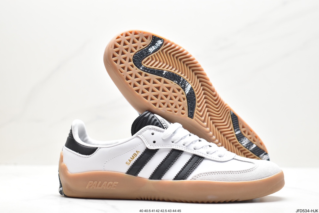 PALACE xadidas originals Samba Puig trendy casual lightweight wear-resistant non-slip low-top shoes HQ6100