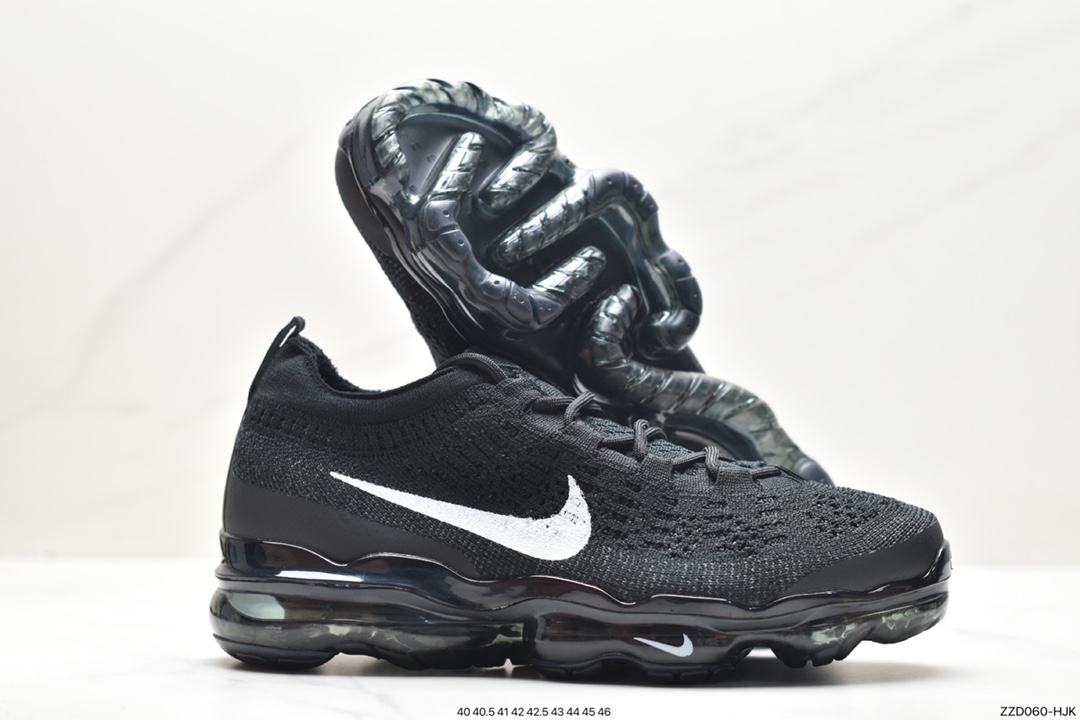 Nk Vapormax 2023 Flyknit 2023 flying woven breathable leisure full palm air cushion running shoes DV6840-002