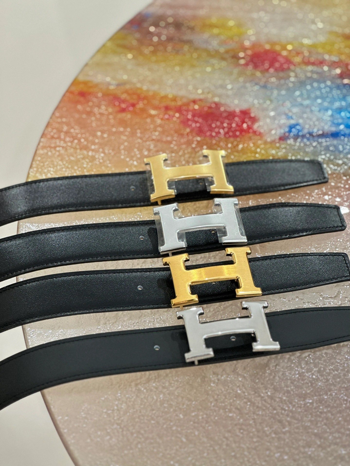 High Quality Replica
 Dior Saddle Belts Unisex Calfskin Cowhide